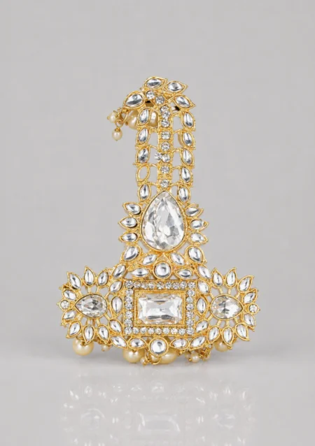 Luxury Gold-Plated Groom Safa Kalangi