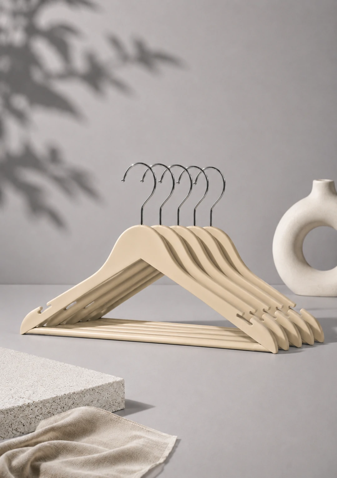 Standard Plastic Hangers Pack of 5
