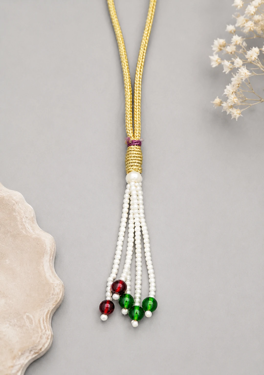 Maharaja Multi Layer Gold Bead Maala for Men - Image 6