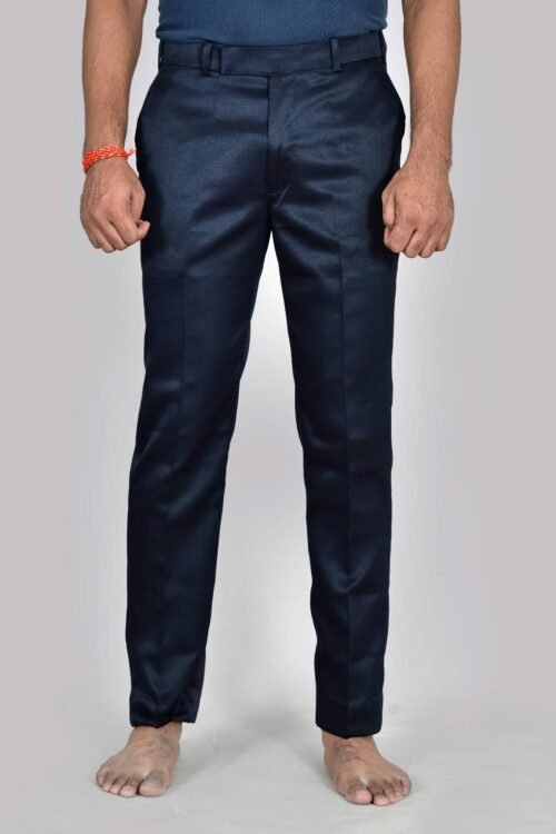 Midnight Blue Party Wear Trouser