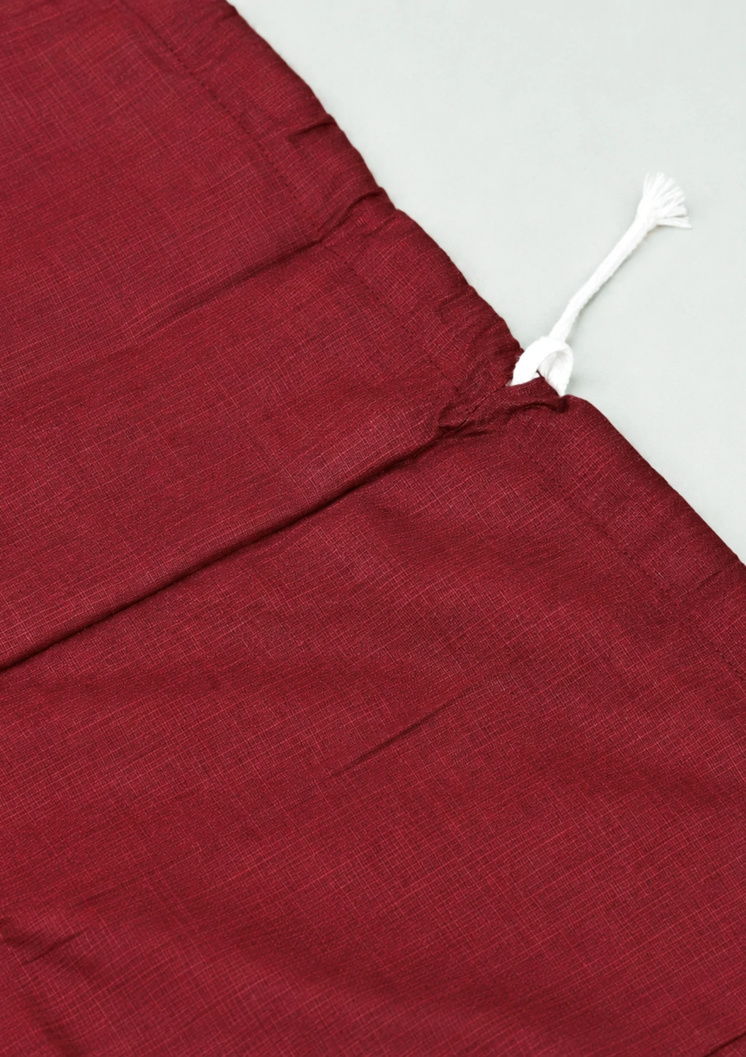 Maroon Linen Pathani Salwar - Image 5