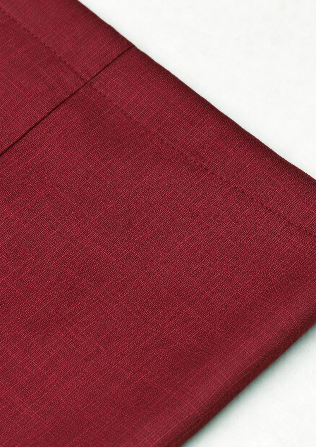 Maroon Linen Pathani Salwar - Image 6